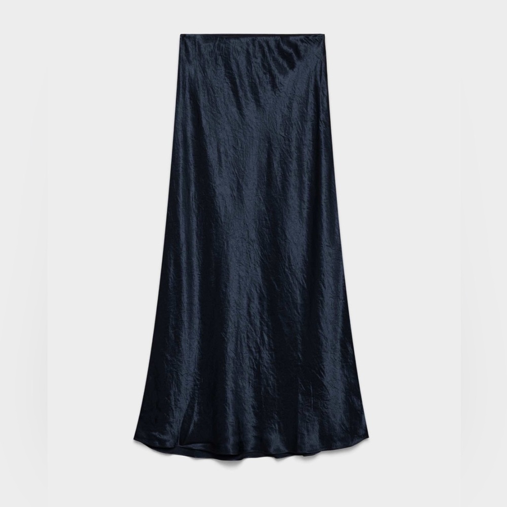 Babaton Slip Satin Maxi Skirt
